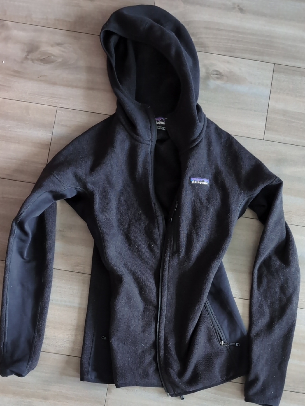 Patagonia Hooded Fleece Jacket Size Medium